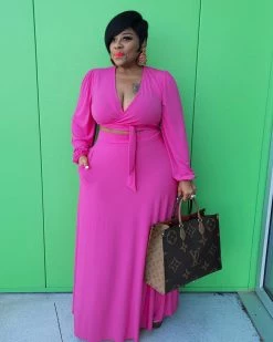 辉煌 Lashun Maxi Skirt Set Sale