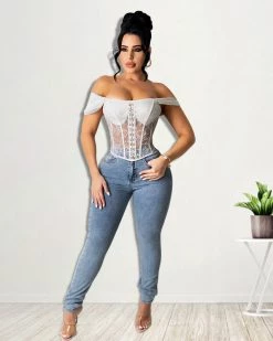 达梦 New In Corn Jeans