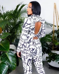 时赞 New In LETTER 2 PIECE SET