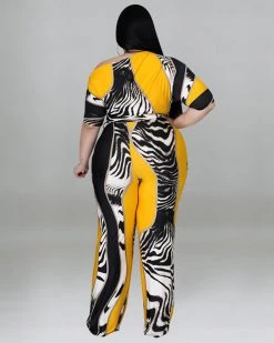 辉煌 Dolly Off Shoulder Jumpsuit