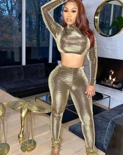 Divanewlook SHINING STAR PANTS SET New In