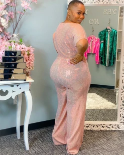 Divanewlook Champagne Jumpsuit