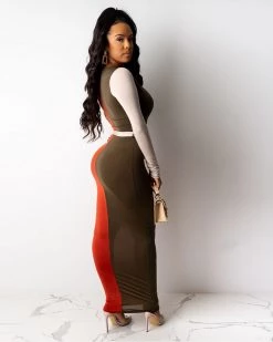 橙兴 FALLING FOR YOU DRESS