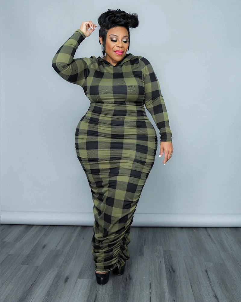 Divanewlook PLAID PLEATED DRESS 3 Divanewlook PLAID PLEATED DRESS