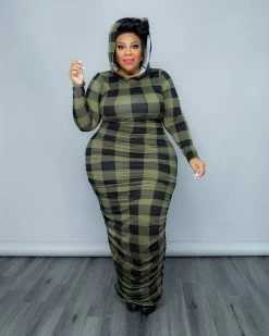 Divanewlook PLAID PLEATED DRESS 7 Divanewlook PLAID PLEATED DRESS