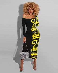 晓俏伊 Split View Body-con Dress Sale 22 晓俏伊 Split View Body-con Dress Sale