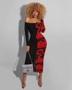 晓俏伊 Split View Body-con Dress Sale 18 晓俏伊 Split View Body-con Dress Sale