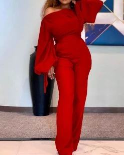 Divanewlook OFF SHOULDER LEISURE JUMPSUIT New In