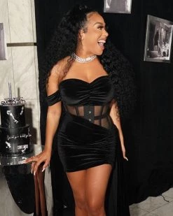 Divanewlook DARK NIGHT PRINCESS DRESS