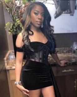 Divanewlook DARK NIGHT PRINCESS DRESS