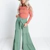 Divanewlook PLEATED WIDE LEG PANTS New In