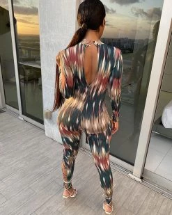 Divanewlook COLORFUL FIREWORKS JUMPSUIT New In