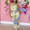 Divanewlook TIE-DYED LEISURE PANTS SET New In