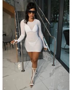 潍美子 Bare Skin Dress New In