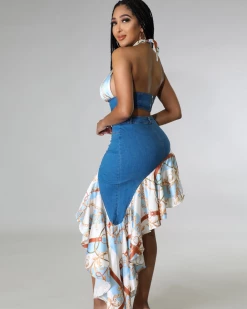 Divanewlook Hard To Change Skirt Set New In