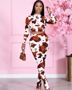 Divanewlook New In Tropical Season Pant Set 5 Divanewlook New In Tropical Season Pant Set