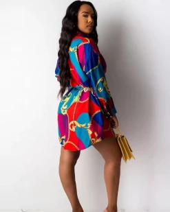 Divanewlook The Latitudes Button Up Top/Dress