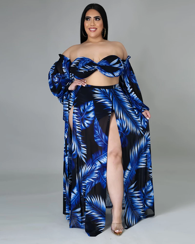 Divanewlook Tropical Beauty Swim Set New In 4 Divanewlook Tropical Beauty Swim Set New In