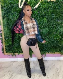 Divanewlook Flannel Tops