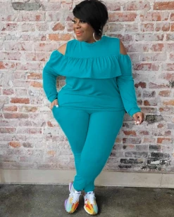 妮妮维雅 Candice Ruffle Set New In