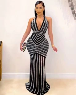 馨衣竹 BLACK GODDESS DRESS New In