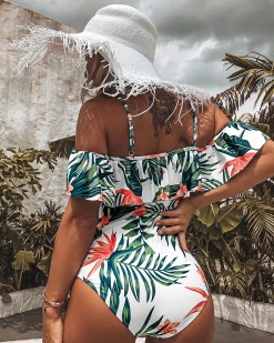 Divanewlook Rainforest One Piece Swimsuit