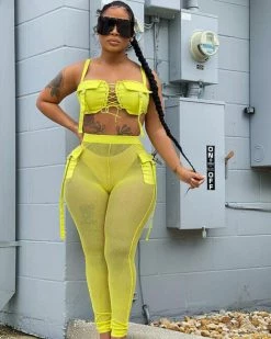 晓俏伊 Nothing But Mesh Set