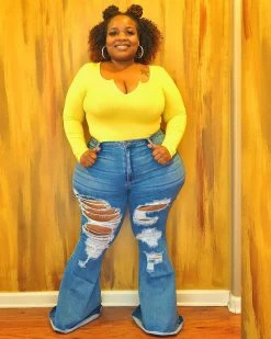 牛衣裤 New In Grace Super Flare Jeans