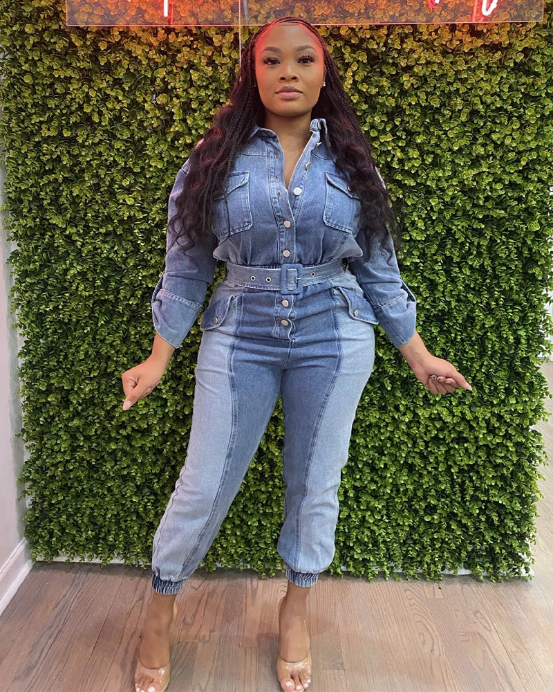 鸣达 DUO IN DENIM JUMPSUIT 1 鸣达 DUO IN DENIM JUMPSUIT