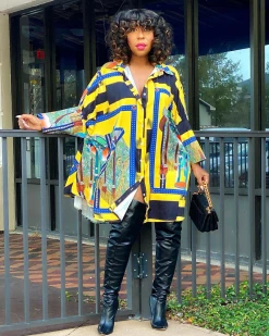 露拉 MICHELLE BILLOWY OVERSIZED SHIRT DRESS New In