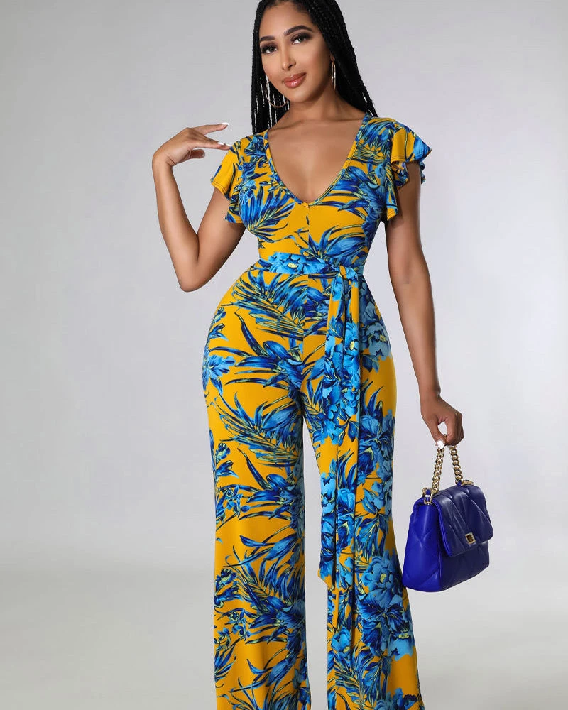 Divanewlook BLUE TROPICAL JUMPER New In 1 Divanewlook BLUE TROPICAL JUMPER New In