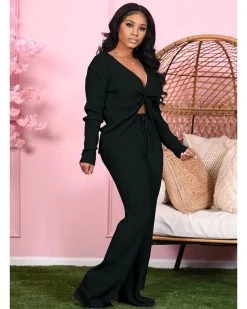 彤凯 New In Fuzzy Feeling Pant Set