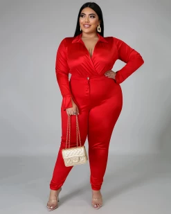 胖妹儿 PLUS SIZE FLORA SET Sale