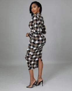 奕辰 Can't Get Tamed Midi Dress