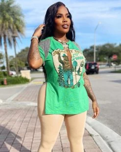 玺盛 You Run A Big Game T-shirt New In