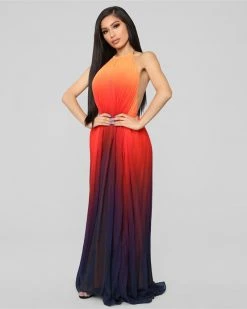 欧菲尔 Sunset Ombre Dress