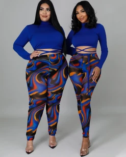 爱蓓丽&妮妮维雅 New In Sashi Leggings Set