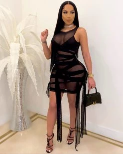 尚依 Waterfall Dress New In