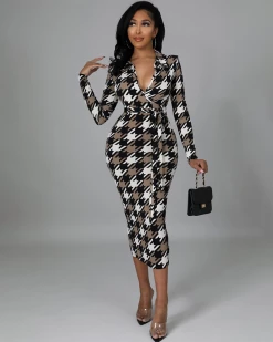 奕辰 Can't Get Tamed Midi Dress