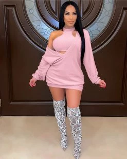 Divanewlook Jess Sweater Dress/set New In