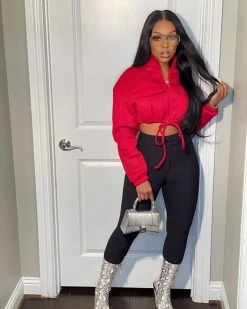 Divanewlook New In Crop Jacket