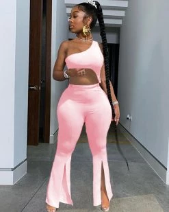 黛安娜 New In Curves Flare Pant Set