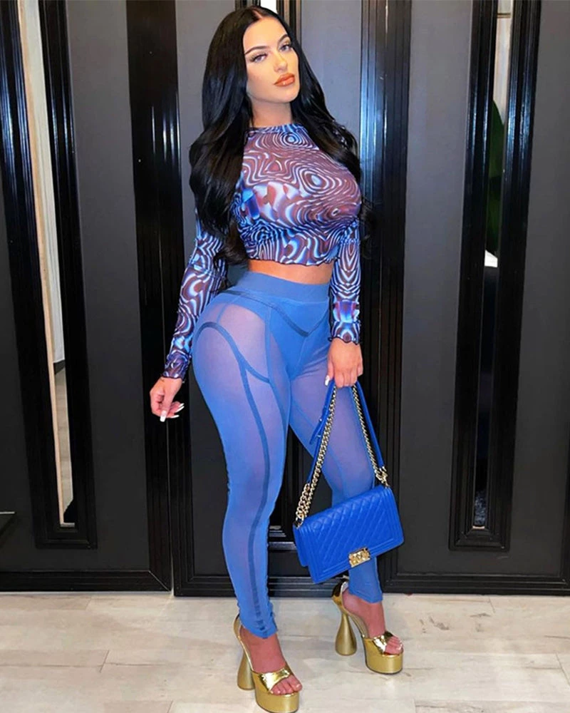 赛西尔 Mesh Solid Color Pants New In 1 赛西尔 Mesh Solid Color Pants New In