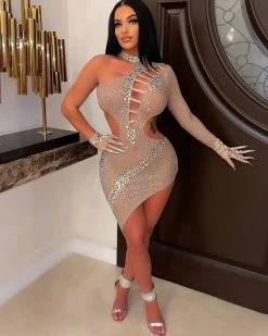 纯雅 New In Paris Crystal Dress