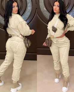 Divanewlook Lush Cozy Jogger Set New In