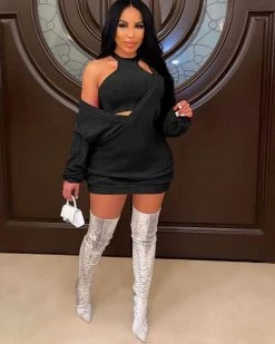 Divanewlook Jess Sweater Dress/set New In