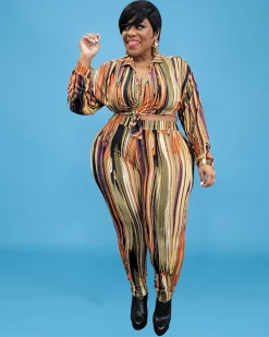 Divanewlook Fawn Streak Pant Set