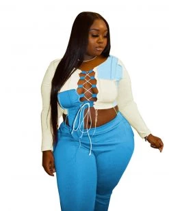 Divanewlook Groovy Kind Of Girl Pant Set