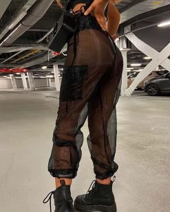 秀儿 New In MY MESH PANTS