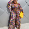 创依 New In Colorful/Print Chaka Jumpsuit